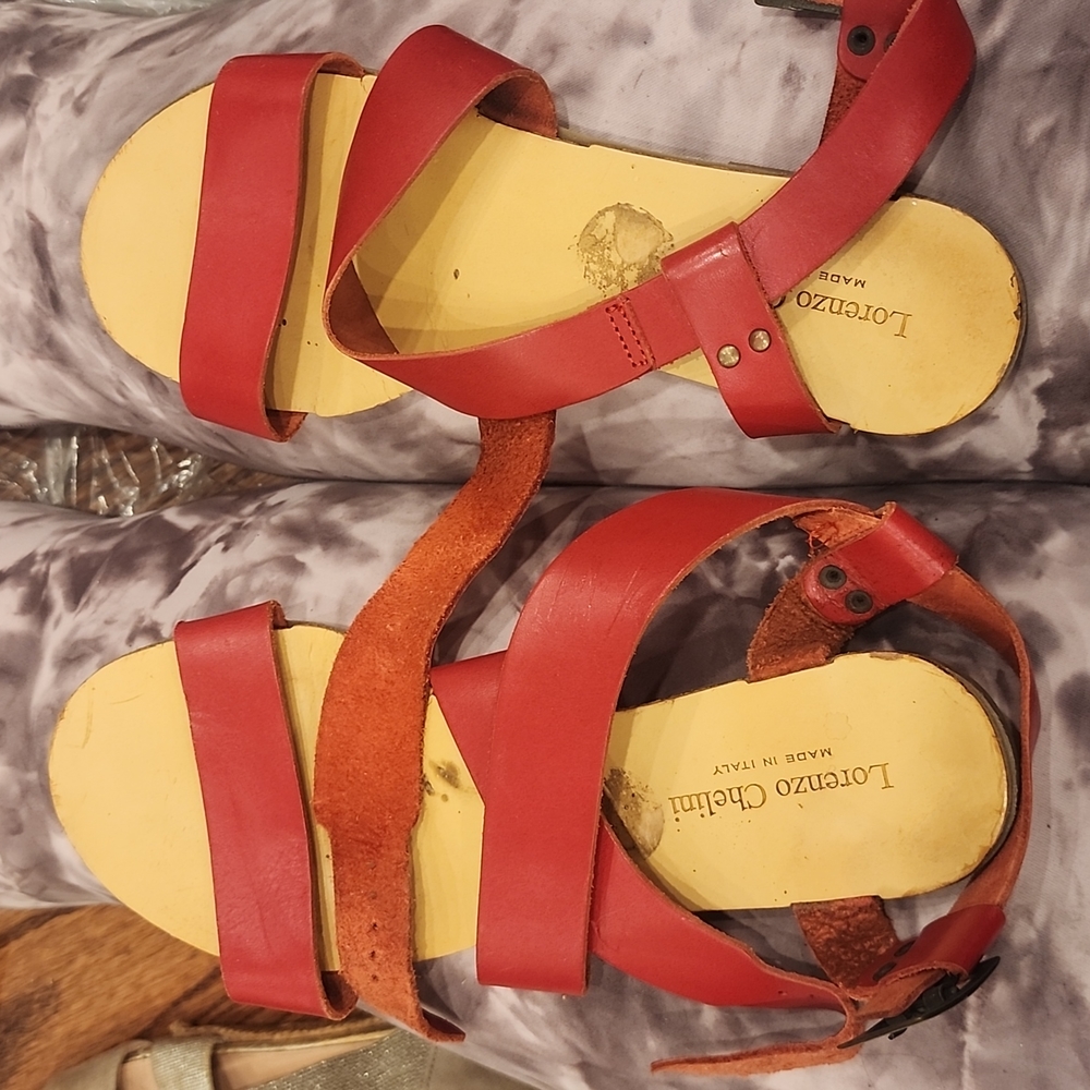 Lorenzo Chelini size 9 (40eu) sandals